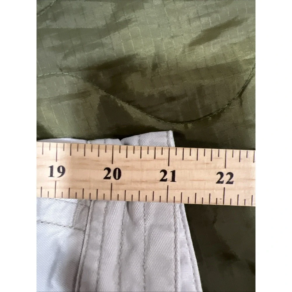 Polo RL Gellar Fatigue Cargo Shorts 42 Gray Heavyweight Military Utility Prep